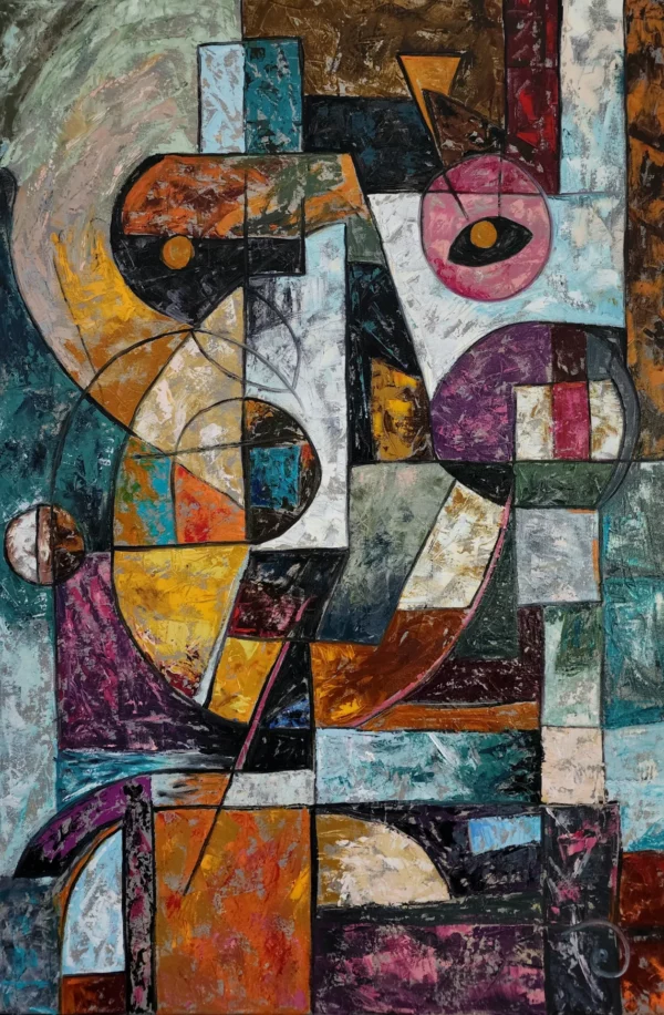 Untitled oil painting by manu